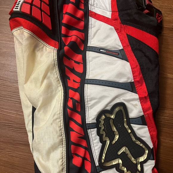Fox Racing Inc 360 Men's Motocross Motorcycle Pants Rubber Logo Sz 30 - Picture 4 of 10